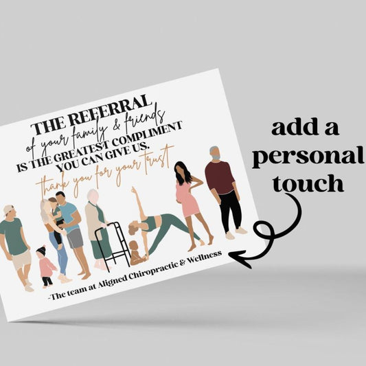 Referrals Postcard | Chiropractic Mailer