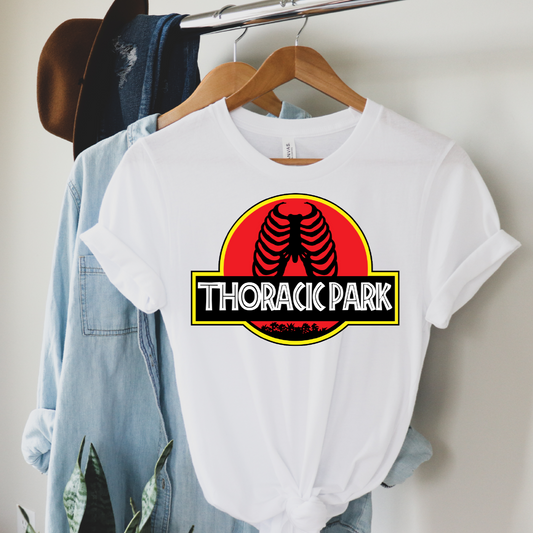 Thoracic Park Unisex T-Shirt | Chiropractic Apparel | Anatomy Tshirt